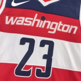 NBA Men 2023 Washington Wizards Red #23 JORDAN Jersey High Quality Name and Number Print