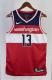 NBA Men 2023 Washington Wizards Red #13 POOLE Jersey High Quality Name and Number Print