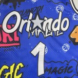 NBA Season 94-95 Orlando Magic Retro Blue #1 McGRADY Swingman Jersey