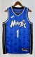 NBA Season 2024 Orlando Magic Retro Blue #1 McGRADY Jersey High Quality Name and Number Print