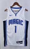 NBA Season 2023 Orlando Magic White #1 McGRADY Jersey High Quality Name and Number Print