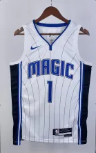 NBA Season 2023 Orlando Magic White #1 McGRADY Jersey High Quality Name and Number Print