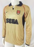 01/02 Arsenal Away Retro Jersey Long Sleeve