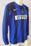 04-05 Inter Milan Home Retro Jersey Long Sleeve