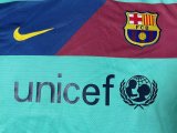 10/11 Barcelona Away Retro Jersey Long Sleeve