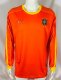 1998 Brazil Orange Goalkeeper Retro Jersey Long Sleeve