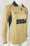 01/02 Arsenal Away Retro Jersey Long Sleeve
