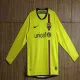 08/09 Barcelona Away Retro Jersey Long Sleeve