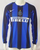 04-05 Inter Milan Home Retro Jersey Long Sleeve