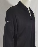 2004 Brazil Goalkeeper Black Retro Jersey Long Sleeve