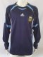 2006 Argentina Away Retro Jersey Long Sleeve Fans Version