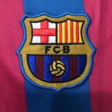 05/06 Barcelona Home Retro Jersey Liga Version Long Sleeve