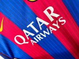 16/17 Barcelona Home Retro Jersey Long Sleeve