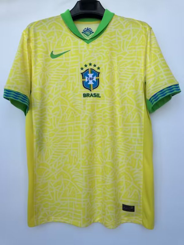 24/25 Brazil Home Jersey Fans Version 1:1 Quality