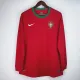 2012 Portugal Home Retro Jersey Long Sleeve