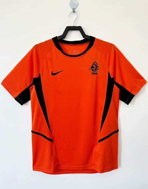 2002 Netherlands Home  Retro Jersey