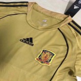 2008 Spain Away Fans Version Retro Jersey