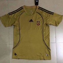 2008 Spain Away Fans Version Retro Jersey