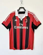 12/13 AC Milan Home Retro Jersey