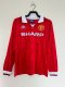 92/94 Man United Home Long Sleeve Retro Jersey