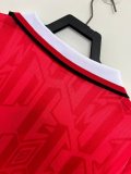 92/94 Man United Home Long Sleeve Retro Jersey