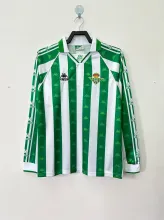 95/97 Real Betis Home Retro Jersey Long Sleeve Thai Quality