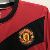 2010 Man United  Home Retro Jersey Long Sleeve