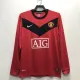 2010 Man United  Home Retro Jersey Long Sleeve