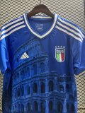 2024 Italy Special Blue Soccer Jersey Fans Version