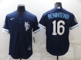Kansas City Royals BENNTENDI 16 Nike Navy 2022 City Connect Jersey