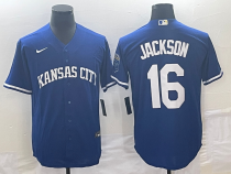 Kansas City Royals Bo Jackson Nike Navy Jersey