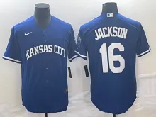 Kansas City Royals Bo Jackson Nike Navy Jersey