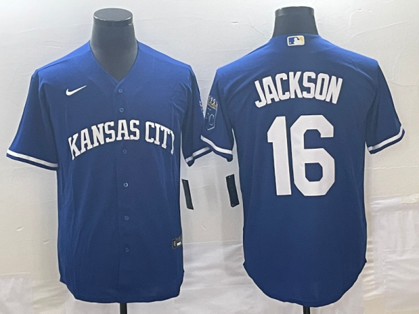 Kansas City Royals Bo Jackson Nike Navy Jersey