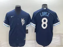 Kansas City Royals LOPEZ 8 Jersey
