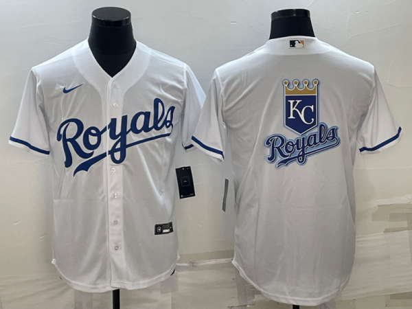 Kansas City Royals Nike Navy White Color Jersey