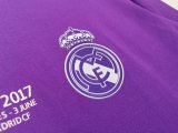 16/17 Real Madrid Away Retro Jersey With Finl Letters
