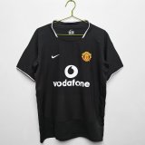 03/04 Man United Black Retro Jersey