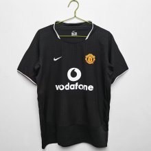 03/04 Man United Black Retro Jersey