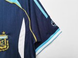2006 Argentina Away Retro Jersey Fans Version