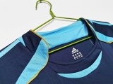 2006 Argentina Away Retro Jersey Fans Version