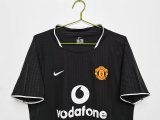 03/04 Man United Black Retro Jersey