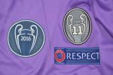 16/17 Real Madrid Away Retro Jersey With Finl Letters