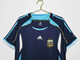 2006 Argentina Away Retro Jersey Fans Version