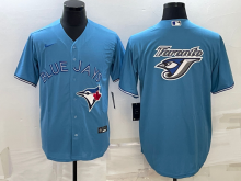 Toronto Blue Jays Vladimir Light Blue Baseball Jersey