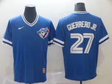 Toronto Blue Jays Vladimir GUERRERO JR. #27 Blue Baseball Jersey