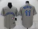 Toronto Blue Jays Vladimir BICHETTE #11 Grey Baseball Jersey