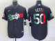 Los Angeles Dodgers BETTS #50 Black Baseball Jersey