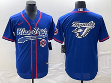 Toronto Blue Jays Vladimir Blue Baseball Jersey