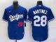 Los Angeles Dodgers NARTINEZ #28 Blue Baseball Jersey
