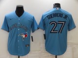 Toronto Blue Jays Vladimir GUERRERO JR. #27 Light Blue Baseball Jersey